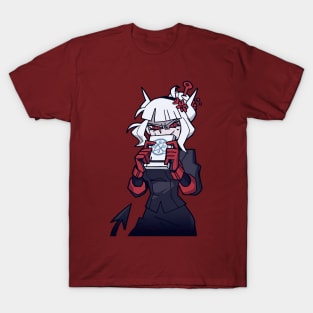 maid lucy sly examtaker (helltaker) T-Shirt